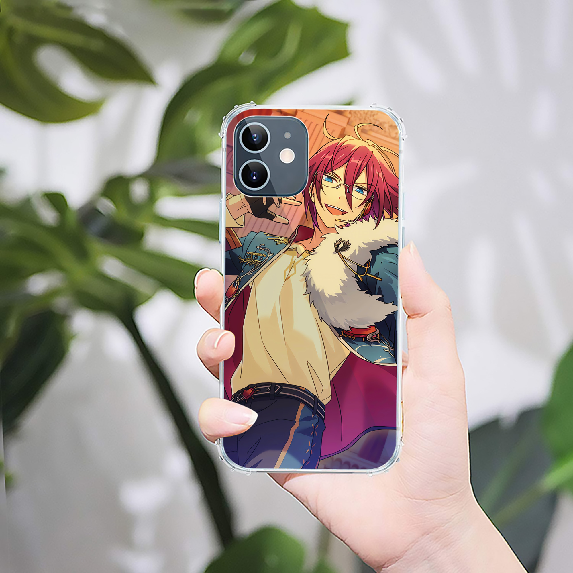 （画像用） あんさんぶるスターズ! Ensemble Stars 【iPhone 12シリーズ対応】透明スマホケース（クリアソフトケース）